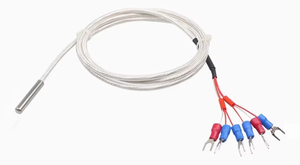 3 провода из нержавеющей стали Temp датчик платины тепловое сопротивление <span class=keywords><strong>PT100</strong></span> <span class=keywords><strong>PT1000</strong></span> Pt200 - Product Image 2