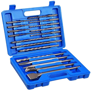 Bộ vỏ nhôm của <span class=keywords><strong>SDS</strong></span> cộng với mũi khoan và đục - Product Image 1