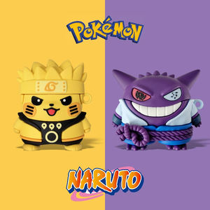 เคสซิลิโคน 3 มิติ สำหรับหูฟัง Airpods 4 2 3 เคสป้องกันลายการ์ตูนน่ารัก Snorlax Bulbasaur สำหรับ Air Pod Pro 2 - Product Image 1