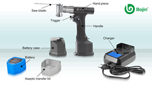 BOJIN BJ5501-II sagittale sega per intervento di sostituzione articolare - Product Image 2