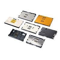 Conector de tarjeta inteligente MUP 8P SMT, lector de tarjetas IC, pieza para STB, conector de tarjeta Verifone PCBA, venta caliente en Turquía, India y Vietnam