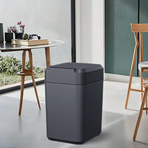 <span class=keywords><strong>Poubelle</strong></span> <span class=keywords><strong>à</strong></span> couches pour bébé de 17 L avec technologie de capteur automatique pour une utilisation en intérieur dans la salle de bain, le bureau et la chambre - Product Image 6