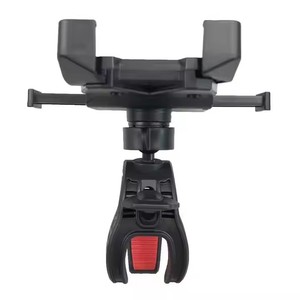 Support de téléphone universel pour guidon de <span class=keywords><strong>moto</strong></span> à 8 griffes anti-vibration, rotation à 360°, texture en fibre de carbone, pour smartphones - Product Image 4
