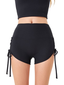 <span class=keywords><strong>Pantaloncini</strong></span> Sportivi Sottili con Coulisse e Blocchi di Colore Personalizzabili da Donna, Elastici, Modellanti, ad Asciugatura Rapida, per Fitness e Yoga, 3 Pollici - Product Image 5