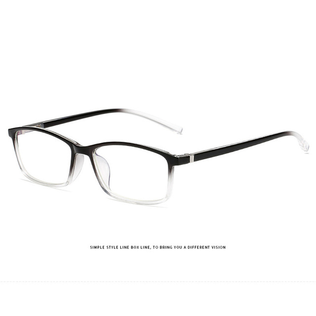 Finished Myopia Glasses for Youth Anti-Blue Light Nearsighted Glasses for Low & High Degree Students up to 600 Degrees