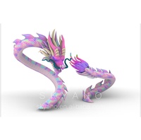 Sculpture de dragon gonflable personnalisée, sculpture publicitaire commerciale, décoration publicitaire