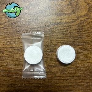 ผ้าเช็ดหน้าแบบอัดเม็ด 100% เป็นมิตรกับสิ่งแวดล้อม สำหรับโรงแรม ผ้าเช็ดมืออัดเม็ดขนาดเล็ก ผ้าเช็ดหน้าอัดเม็ดแบบมหัศจรรย์ ห่อแยกชิ้น - Product Image 4