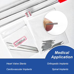 Tubo sin costura de cobalto-cromo de pared delgada (60μm-80μm) para stents coronarios de nueva generación con liberación de fármacos - Product Image 4