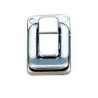 Loquet de boîte en alliage de zinc avec ressort, fermoir pour boîte cadeau, loquet métallique durable, conception à ouverture par pression, finitions argent, bronze, or