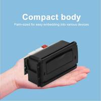 Imprimantes thermiques intégrées élégantes pour reçus et codes-barres avec USB RS232/TTL 5-9V/12V en option