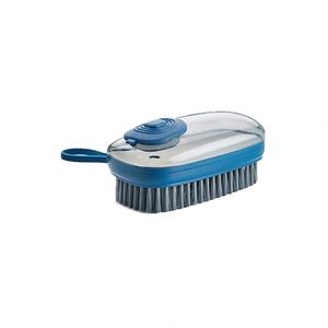 Utensilios de Limpieza para el Hogar, Cepillo para Platos de Cocina con Dispensador de Jabón Líquido, en Recipiente de Plástico - Product Image 5