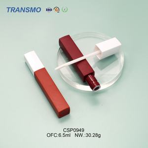 Envase Cuadrado de Plástico Vacío para Brillo Labial de 6 ml, Tubos de Brillo Labial Navideños, Tubos de Brillo Labial con Forma de Jeringa, Envases Cosméticos - Product Image 5