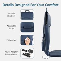 MEDIOR 2024 Home Office Shiatsu Tapping Cojín de masaje con diseño 3D para la espalda y el asiento Beneficia el cuerpo al enfocarse en la cintura del cuello