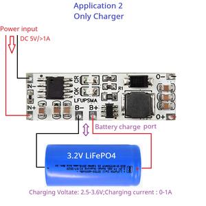 Chargeur et Booster LFUPSMA LiFePO4 3.2V, Convertisseur élévateur de tension DC 3.2V 5V <span class=keywords><strong>9V</strong></span> 12V, Carte UPS DIY pour ESP32 ESP8266 WiFi IoT 36x11x3.5mm - Product Image 3