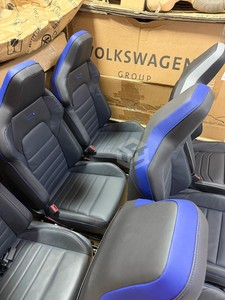 Coprisedili in Pelle Originale per <span class=keywords><strong>Volkswagen</strong></span> Golf VII GTI GTD <span class=keywords><strong>Polo</strong></span>, <span class=keywords><strong>Sedili</strong></span> Sportivi Migliorati - Product Image 4