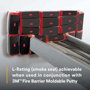 3M Fire Barrier Pillow FB269 2 In X 6 In X 9 In Intumescent Reusable Insulation <b>Material</b> - Product Image 5