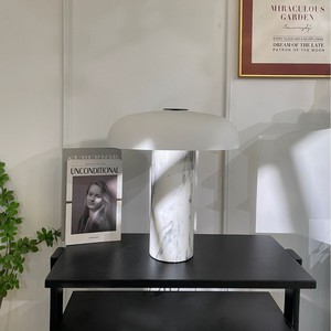 Modern Minimalist Marble Table <b>Lamp</b> <b>Led</b> Warm <b>Light</b> E27 Switch Control For Hotel Home Decor - Product Image 2