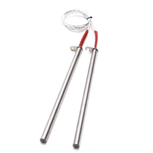 Pencil Heating Pipes Electric Thermistor Sensor Cartridge Heater 220V 500W Up To 500 Degree Celsius