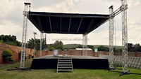 Sistema de Truss para Eventos, Resistente y Duradero, de Aleación de Aluminio, para Colgar Altavoces y Exhibiciones