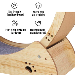 Roue d'exercice silencieuse en bois pour <span class=keywords><strong>chat</strong></span>, rouleau universel quatre saisons, accessoires pour <span class=keywords><strong>chat</strong></span> en liquidation - Product Image 6