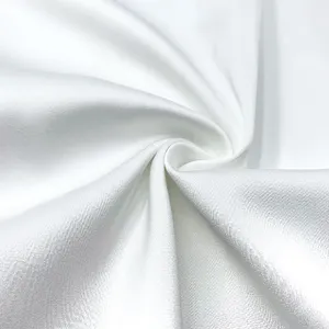 Cetim de seda super macio personalizado 100% poliéster, pronto para tecido de subolação