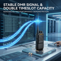 KENEARD KE-969 Talkie-walkie numérique DMR 5W haute puissance double temps de slot 1500mAh 32 canaux Radio bidirectionnelle portable UHF pour la sécurité professionnelle