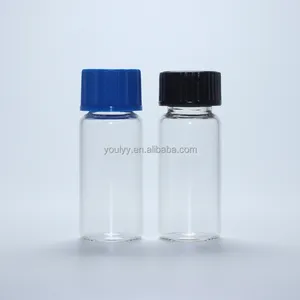 Buy Glass Test Tubes Clear Or Amber Screw Top Glass Vial With Screw Aluminum Cap Or Plastic Cap