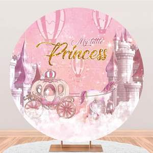 Carrozza di zucca <span class=keywords><strong>sfondo</strong></span> elastico In Stock <span class=keywords><strong>unicorno</strong></span> principessa castello reale mongolfiere fotografia <span class=keywords><strong>sfondo</strong></span> - Product Image 1