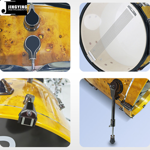 Jingying 2026 Vente en gros usine Instruments de <span class=keywords><strong>percussion</strong></span> de batterie haut de gamme Série Dirty Rabbit avec finition laquée de qualité professionnelle - Product Image 5