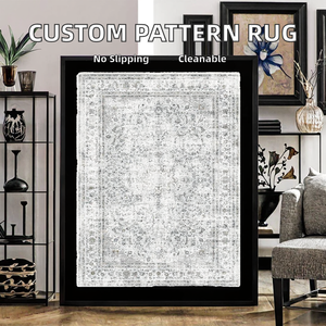 Alfombras de Interior Personalizadas con Patrón Impreso, Lavables, Antideslizantes, con Revestimiento de PVC, 100% Poliéster, para Oración y Picnic - Product Image 2