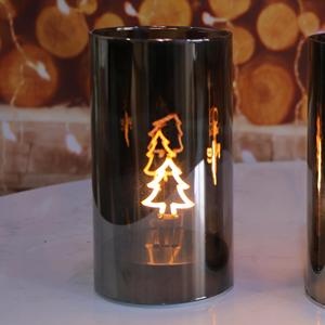 Artículos Populares: Lámpara LED de Neón Blanco Cálido de 8*15cm, de Madera, Cobre y Plástico, para Mesita de Noche, Escritorio, para Navidad y Sala de Estar - Product Image 3