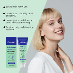 Etiqueta privada 100g Pasta de <span class=keywords><strong>dientes</strong></span> a base de hierbas Limpia suavemente los <span class=keywords><strong>dientes</strong></span> Reduce el <span class=keywords><strong>sarro</strong></span> Refresca el aliento Uso en el hogar Cuidado diario Pasta de <span class=keywords><strong>dientes</strong></span> de menta - Product Image 5