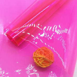 <span class=keywords><strong>Film</strong></span> transparent en PVC souple coloré, épaisseur 0,2 mm, rouleaux de plastique transparent pour utilisation extensible dans les chaussures et les vêtements - Product Image 4