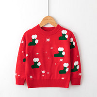 Pull de Noël en tricot assorti pour la famille FNJIA, motif flocon de neige jacquard, tenue de fête de Noël pour la famille