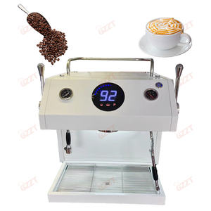 Máquina de café comercial semiautomática eléctrica de café de 3900W, cafetera Espresso de una cabeza, Bomba rotativa importada, calderas dobles 6L + 0.8L - Product Image 5