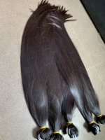 Stock US : Mèches de cheveux humains bruts naturels, bouclés indiens, cambodgiens, ondulés profonds, raides, vietnamiens, bouclés birmans, crépus bouclés