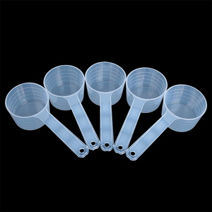 Cuchara de café transparente de 25g, cuchara medidora de 50ml, <span class=keywords><strong>cucharas</strong></span> de plástico para té, proteínas, especias <span class=keywords><strong>en</strong></span> polvo - Product Image 6