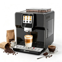 Machine à café entièrement automatique Anbolife Factory 19 bars avec pompe italienne, écran tactile complet, du grain à la tasse, sélection de 4 langues, OEM