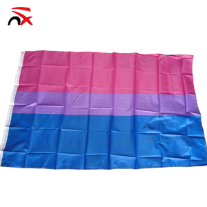 Drapeau arc-en-ciel de la fierté gay, lesbienne et bisexuelle, 3x5 pieds, en polyester, vente en gros du fabricant - Product Image 1