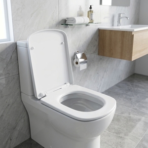 <span class=keywords><strong>Tapa</strong></span> de Inodoro <span class=keywords><strong>Universal</strong></span> Reforzada para el Hogar JH6033B, Forma <span class=keywords><strong>Cuadrada</strong></span>, Material PP - Product Image 3