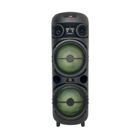 Altavoz LED RGB Dual de 8 Pulgadas para Fiestas, 20W Pico, Doble Driver, Resistente a Golpes, Ideal para Piscinas y Playas - ¡Gran Venta!