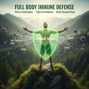 Gouttes de feuilles de molène (60 ml) pour la détoxification pulmonaire, le soutien immunitaire respiratoire et la santé digestive des adultes - Product Image 5