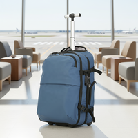 Tas Ransel Laptop Bisnis Tahan Air RESENA Unisex dengan Port Pengisian Daya USB dan Kantong Vakum