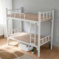 Cama Litera Metálica Moderna que Ahorra Espacio, Nueva, Ecológica, para Dormitorio de Estudiantes o Campamento