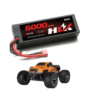 OEM 5000mAh 3S Lipo Battery Hardcase 50C 11.1V for RC Car 1/8 4WD Brushless Stunt Truck