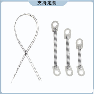 Dental Orthodontic Tension Springs Nickel Titanium Flattened Spring For Braces Orthodontics <b>Hardware</b> Stretching Use - Product Image 2