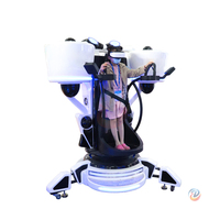 Simulador de Vuelo de Realidad Virtual Birdly, Juego de Disparos de Aviones con Movimiento de Rotación de 360 Grados
