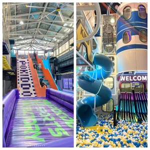 Labyrinthe de toboggan LED personnalisé en usine directe équipement de terrain de jeu en bois souple pour une utilisation intérieure pour enfants centre commercial <span class=keywords><strong>jeux</strong></span> de fête à domicile - Product Image 3
