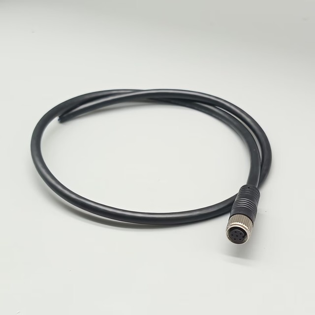 Sensor Waterproof M8 Connector IP67 M8 6P Female Connector Cable