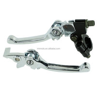 Levier d'embrayage de frein pliable pour CRF KLX BBR motos ATV Dirt Bike Pit Bike guidon